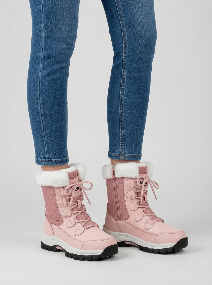 Alicja – Damskie Śniegowce Sznurowane