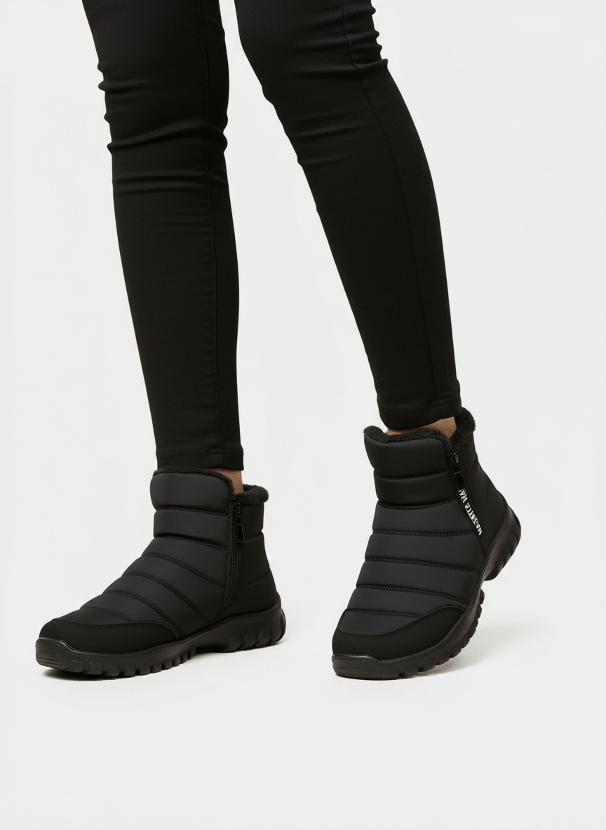 Nadia – Śniegowce Damskie z Platformową Podeszwą