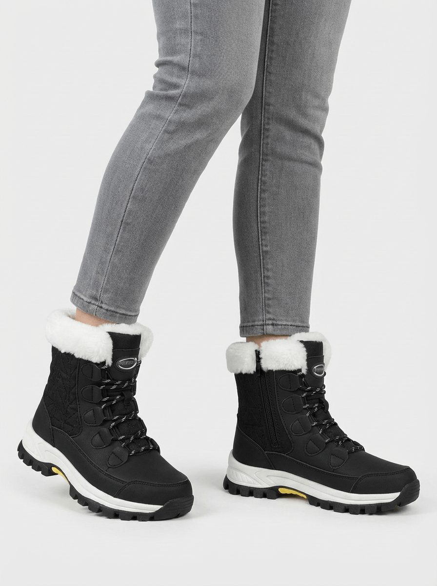 Alicja – Damskie Śniegowce Sznurowane