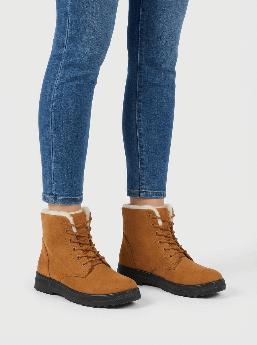 Martyna – Damskie Śniegowce Sznurowane