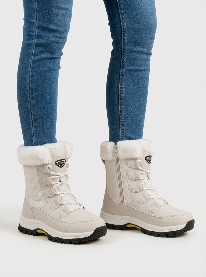 Alicja – Damskie Śniegowce Sznurowane
