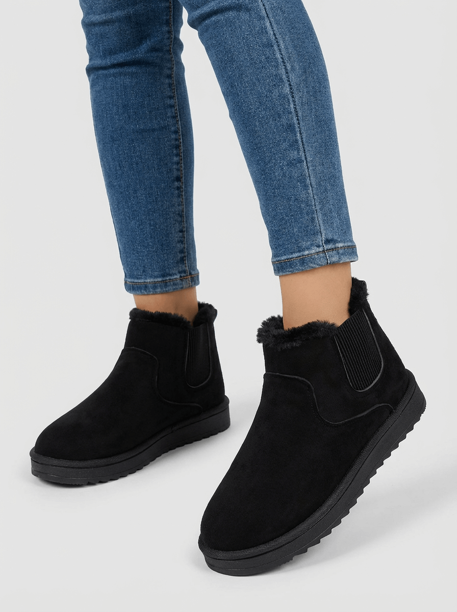 Hayley – Zimowe Śniegowce Damskie Wsuwane