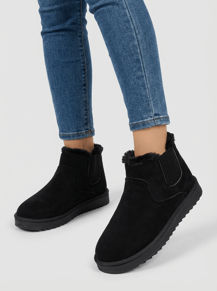 Hayley – Zimowe Śniegowce Damskie Wsuwane