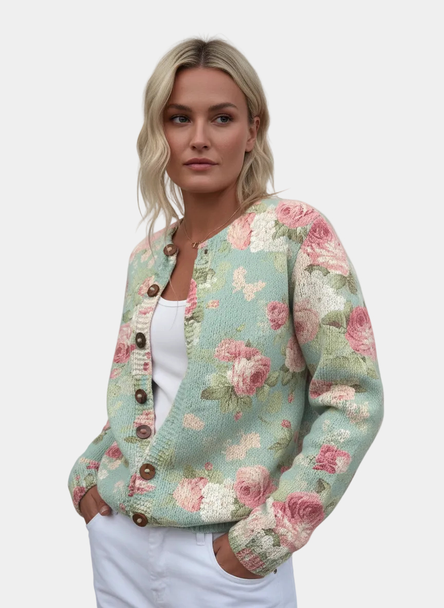 Kalina – Kardigan Damski z Otwartym Fasonem i Kieszeniami