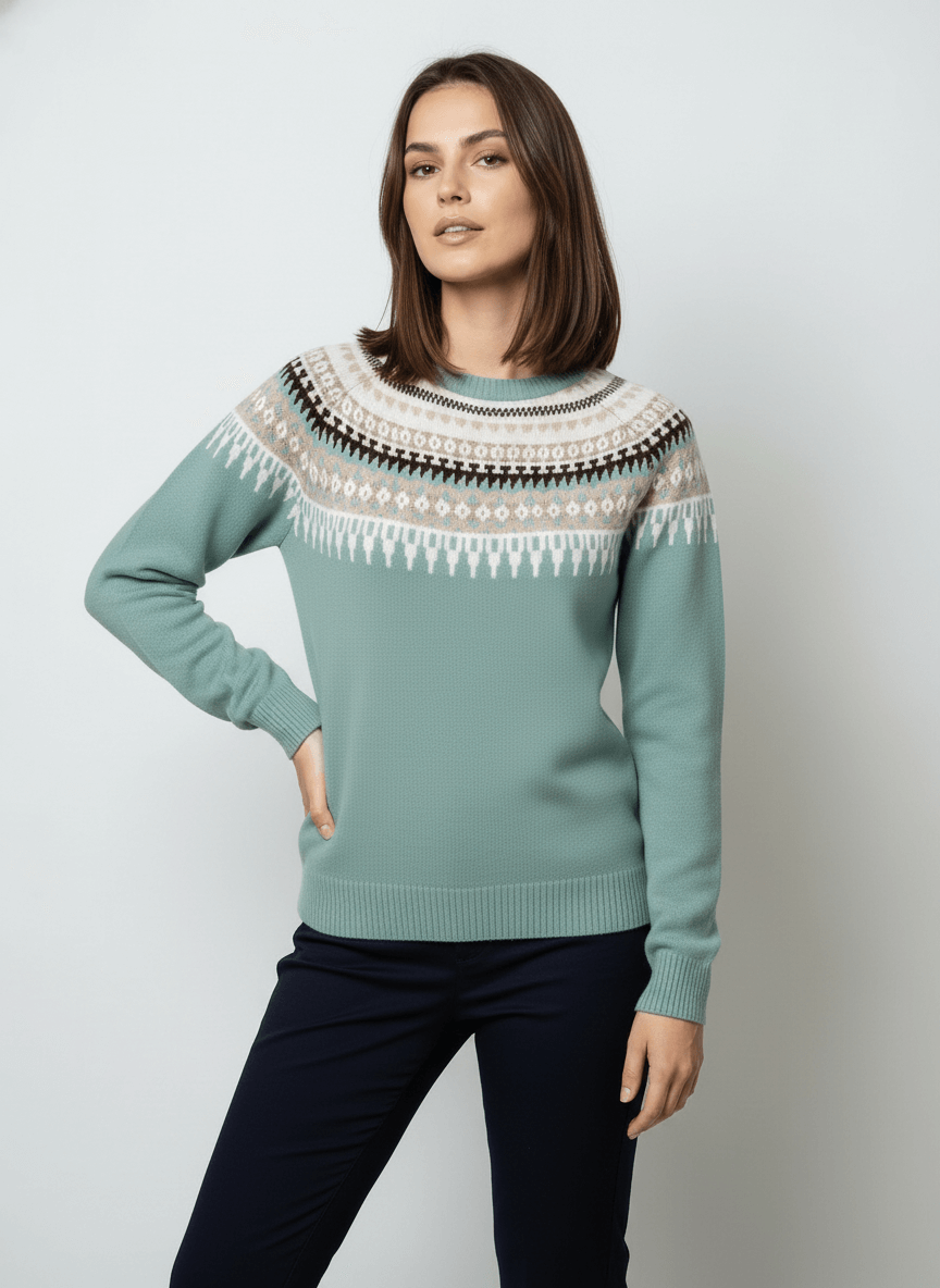 Klara – Dzianinowy sweter damski