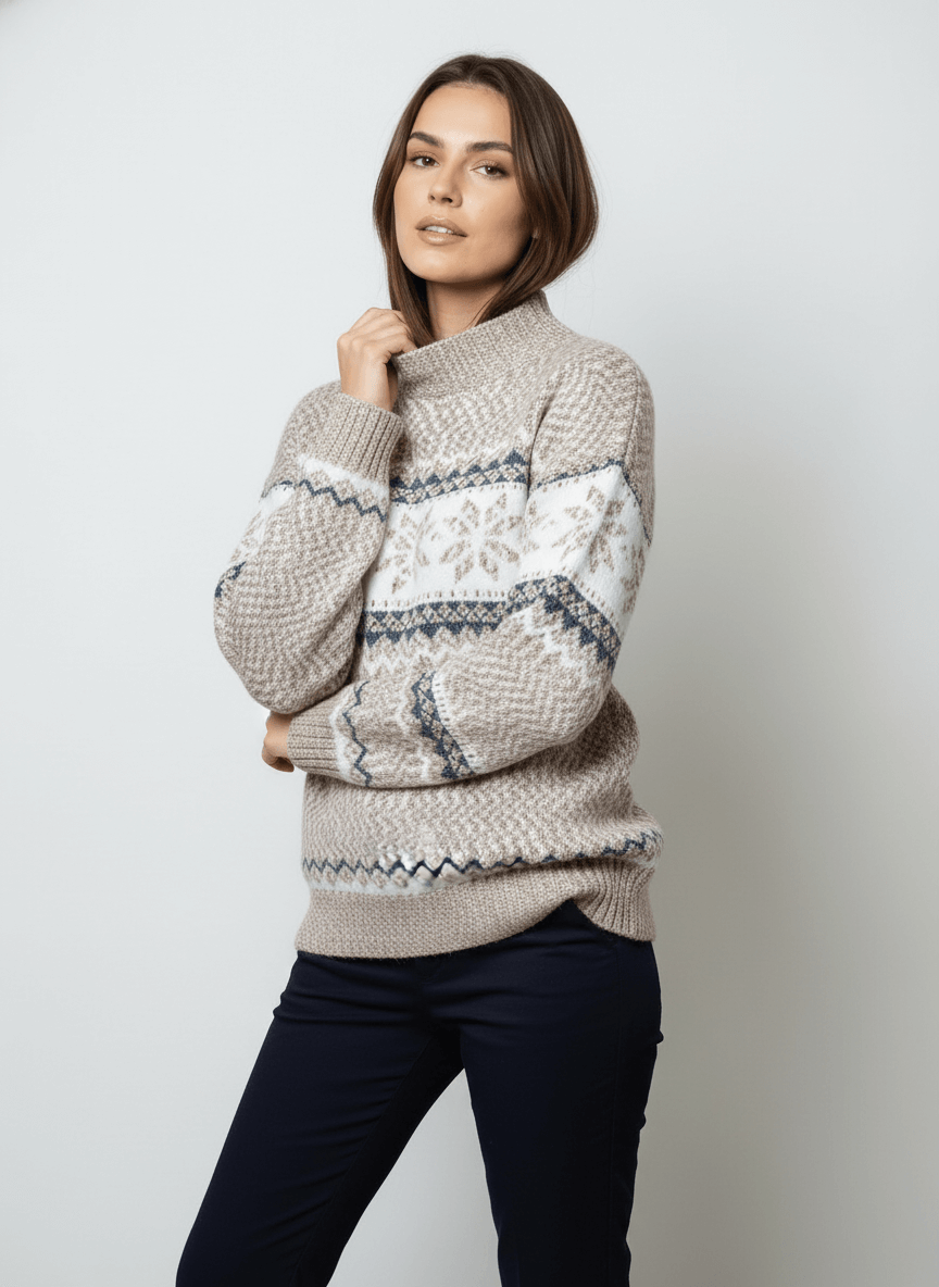 Maja – Dzianinowy pulower damski