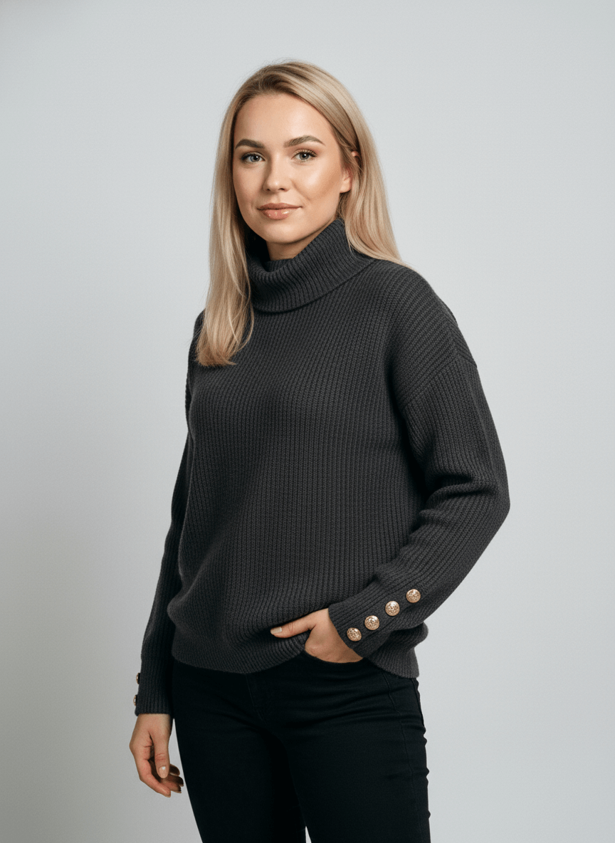 Nina – Luźny golf damski