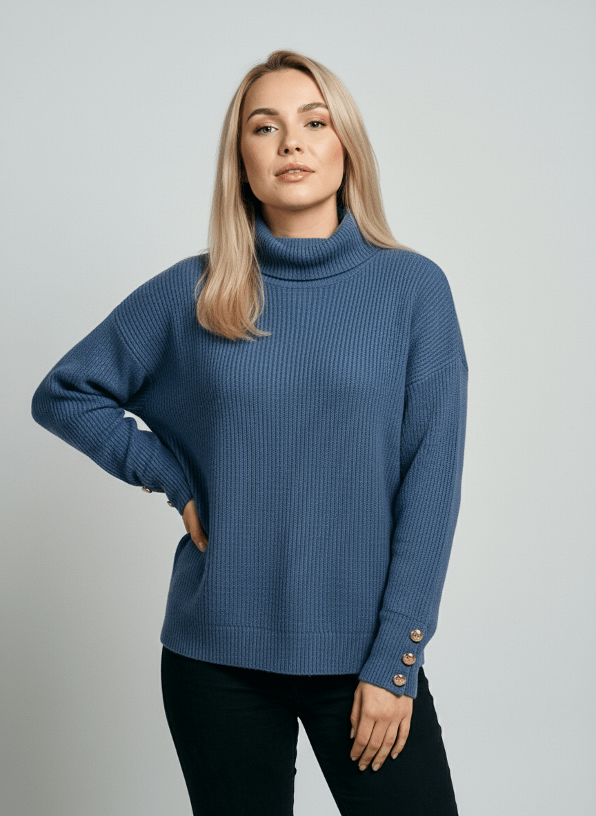 Nina – Luźny golf damski