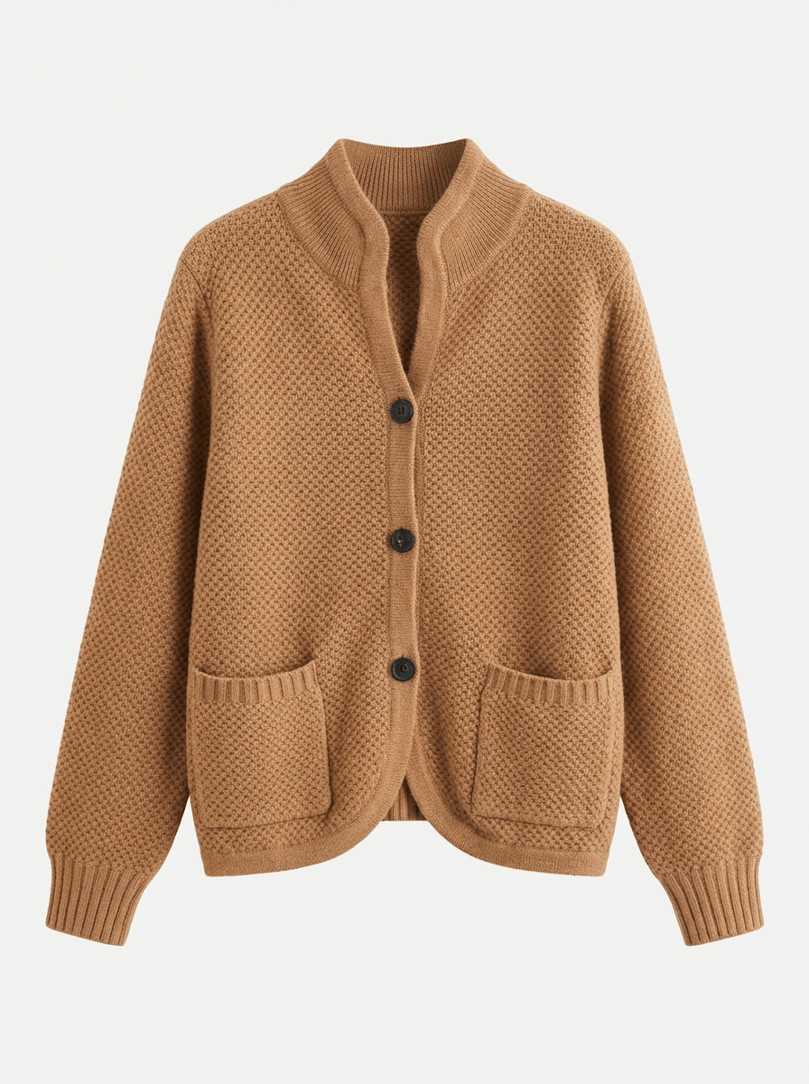 Adelyn – Kardigan Damski z Guzikami