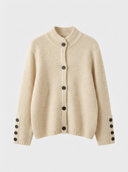 Adelyn – Kardigan Damski z Guzikami