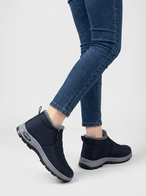 Aimee – Zimowe Śniegowce Damskie Wsuwane z Antypoślizgową Podeszwą