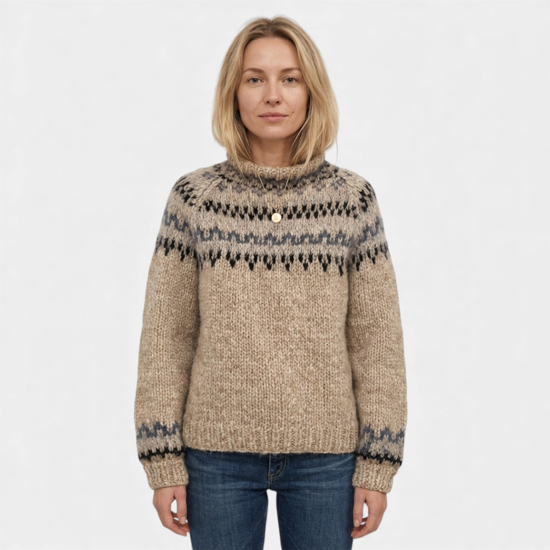 Agnieszka – Sweter Damski z Golfem