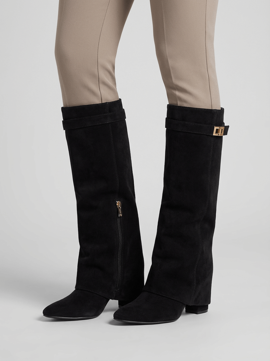 Alina – Botki Damskie na Obcasie