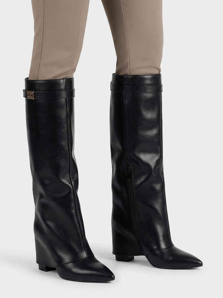 Alina – Botki Damskie na Obcasie