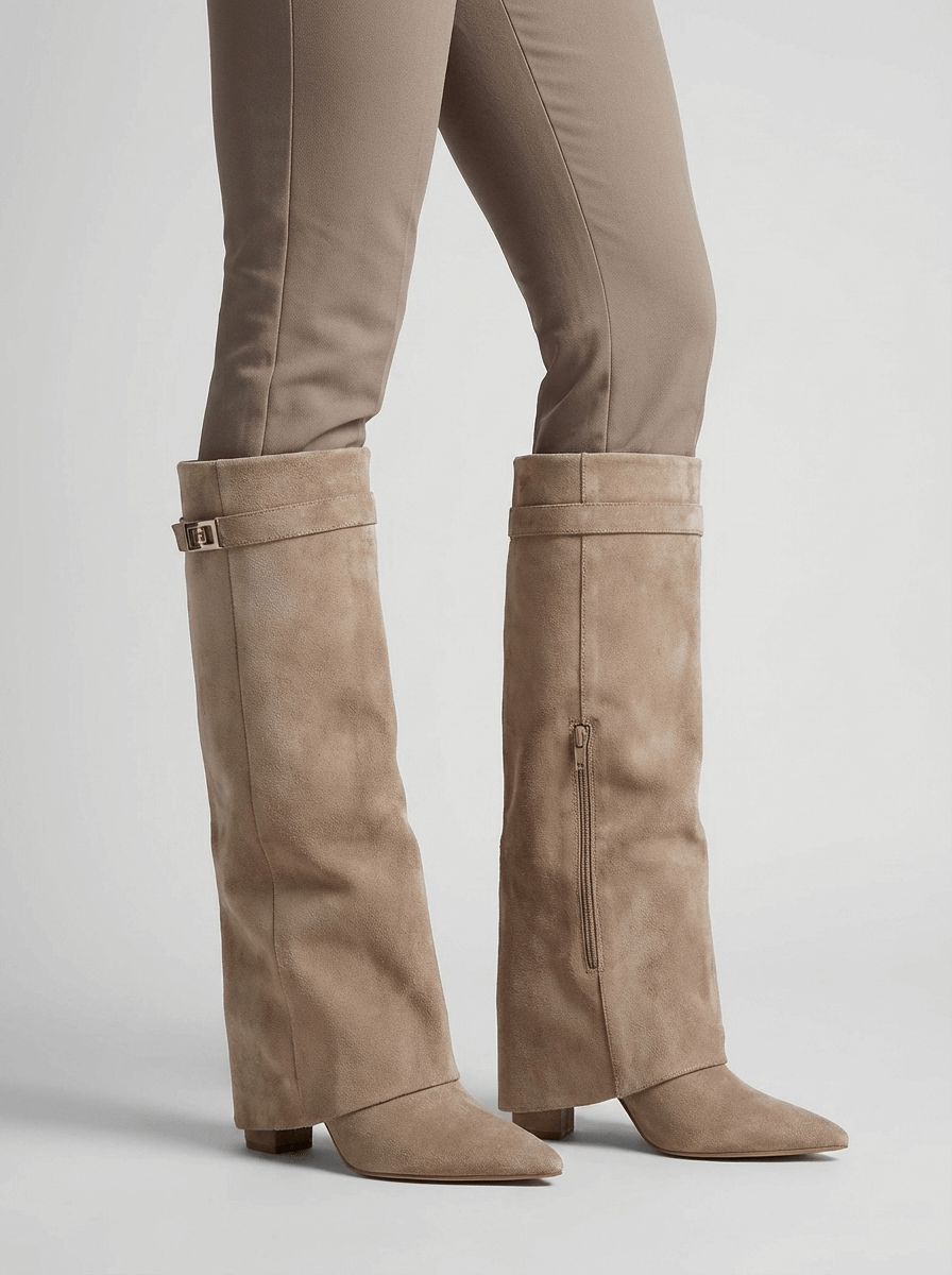 Alina – Botki Damskie na Obcasie