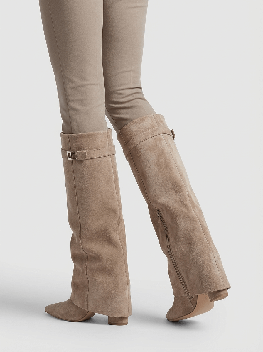 Alina – Botki Damskie na Obcasie