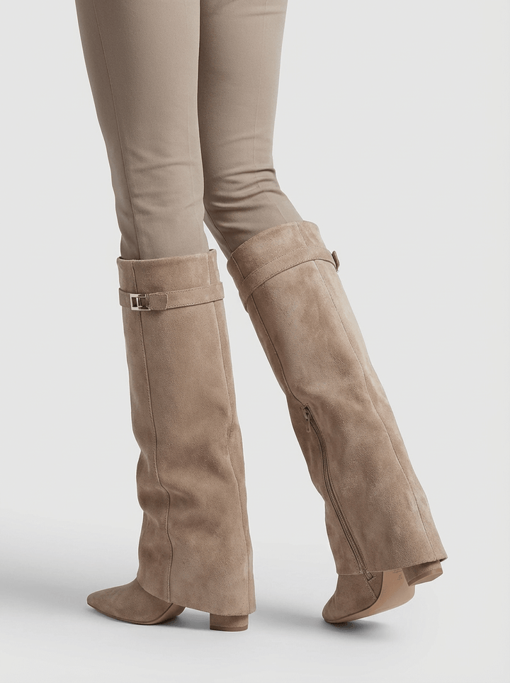 Alina – Botki Damskie na Obcasie