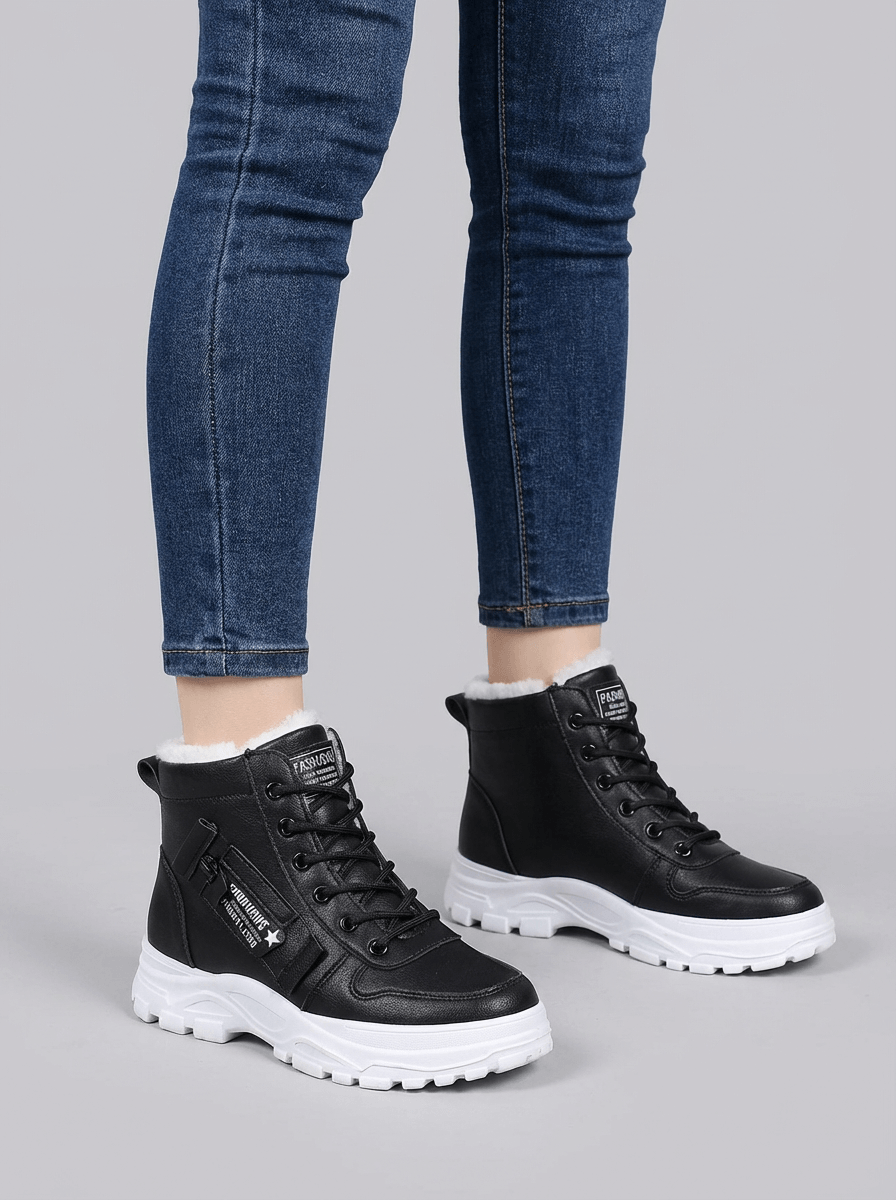 Olivia – Zimowe Damskie Buty za Kostkę