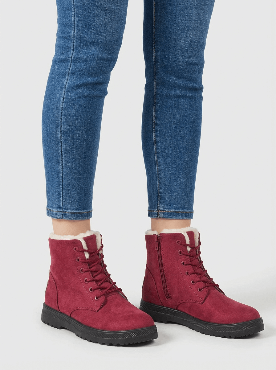 Martyna – Damskie Śniegowce Sznurowane