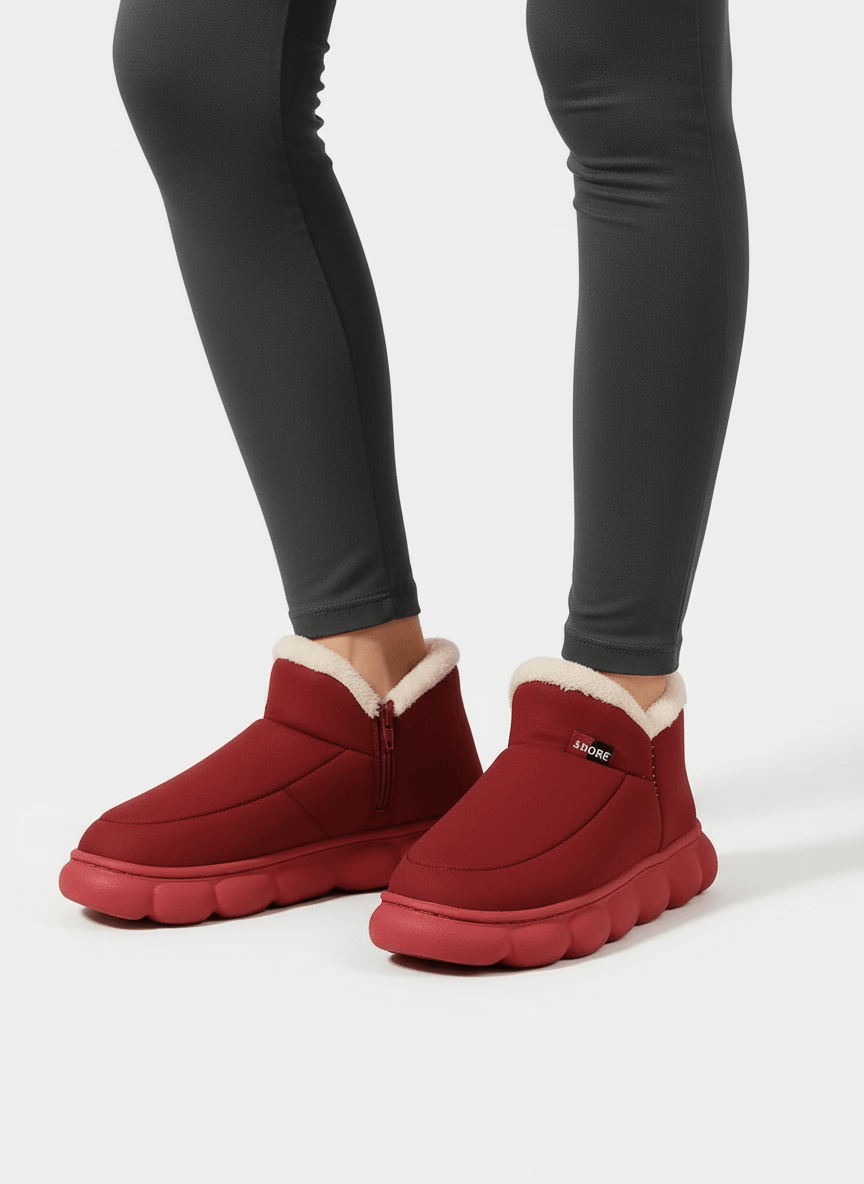 Elina – Śniegowce Damskie z Platformową Podeszwą