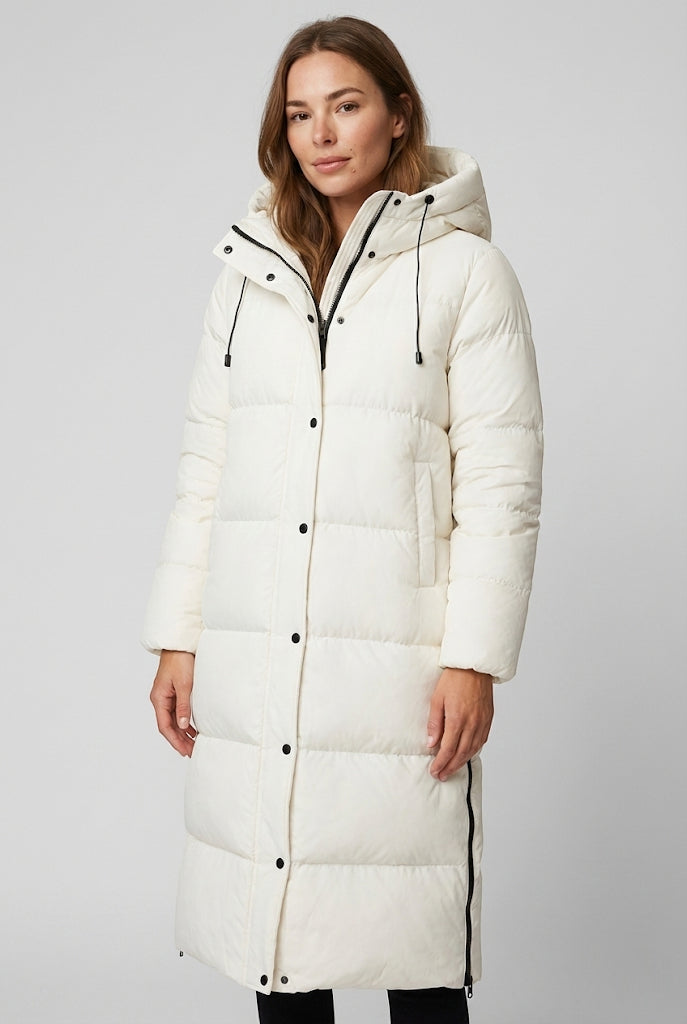 Emery – Pikowana Kurtka Damska z Kapturem