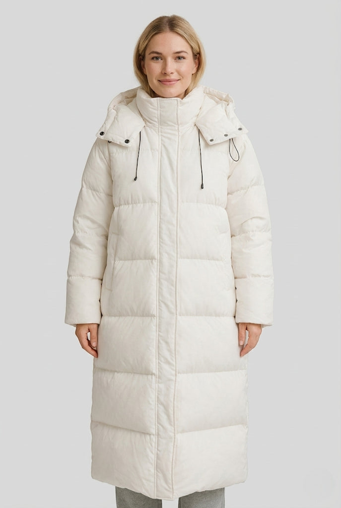 Emery – Pikowana Kurtka Damska z Kapturem