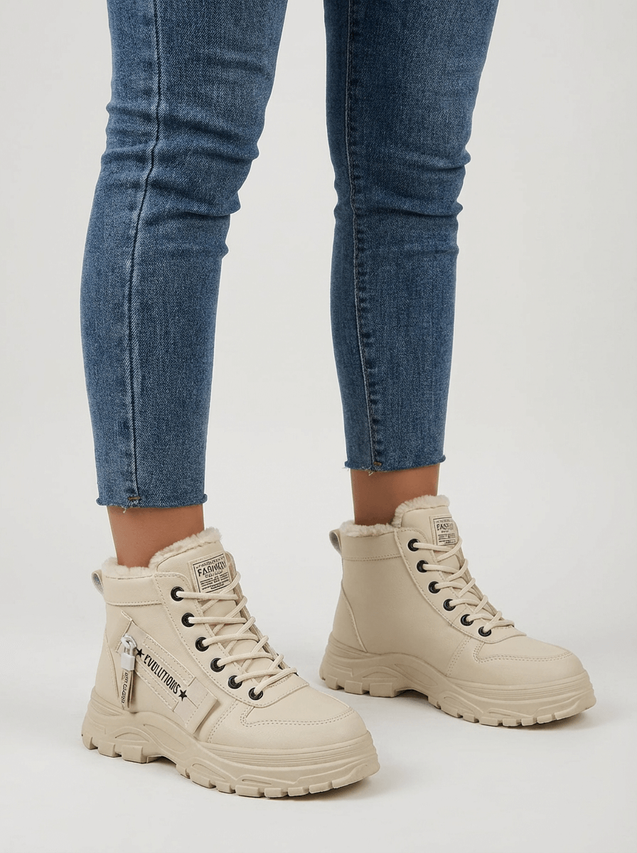 Olivia – Zimowe Damskie Buty za Kostkę