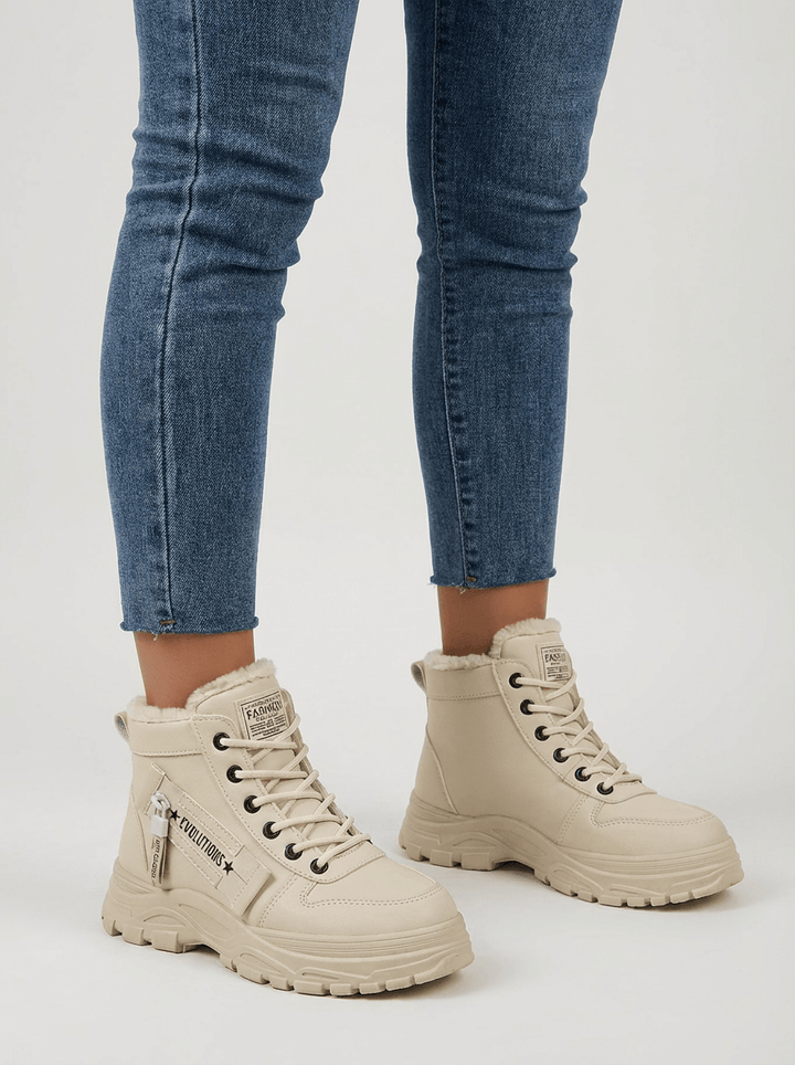 Olivia – Zimowe Damskie Buty za Kostkę