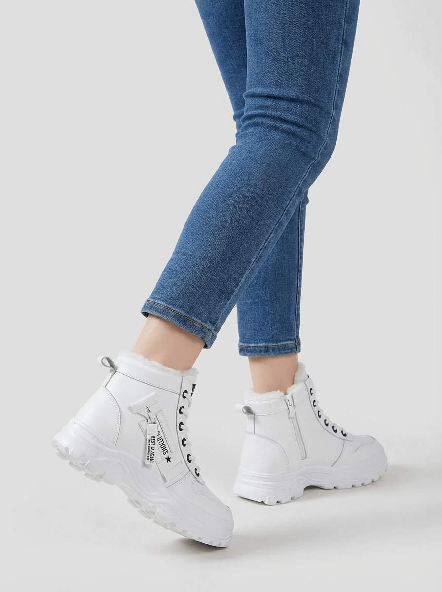 Olivia – Zimowe Damskie Buty za Kostkę