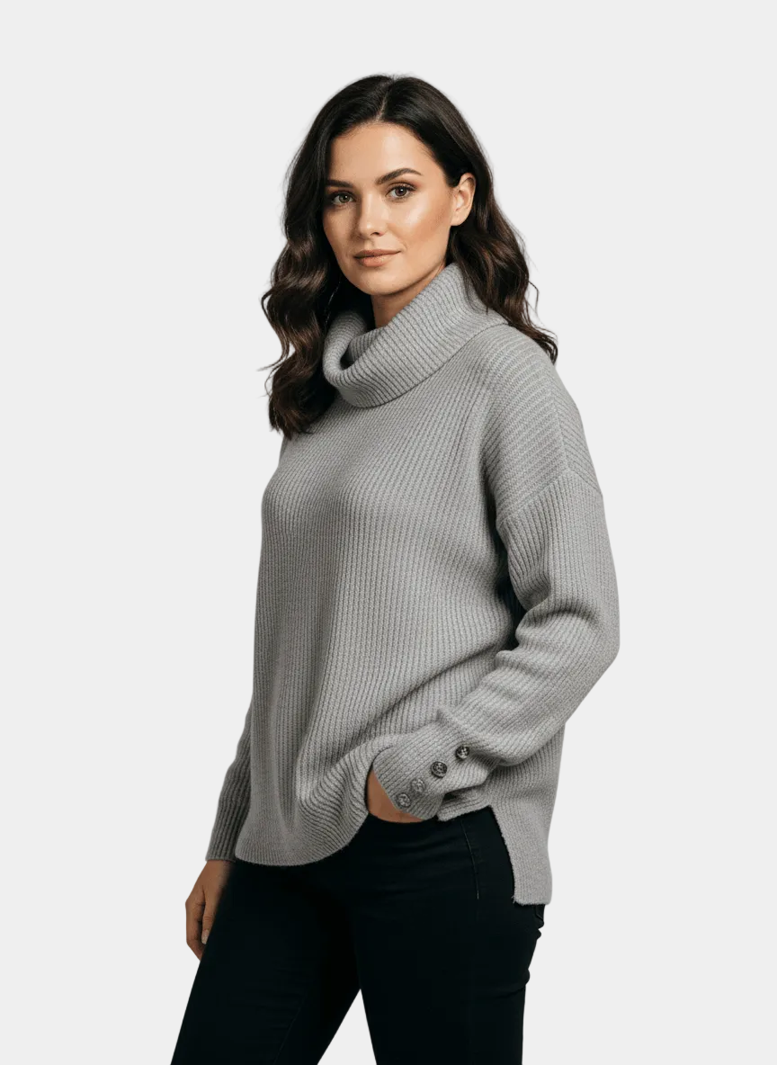 Nina – Luźny Golf Damski