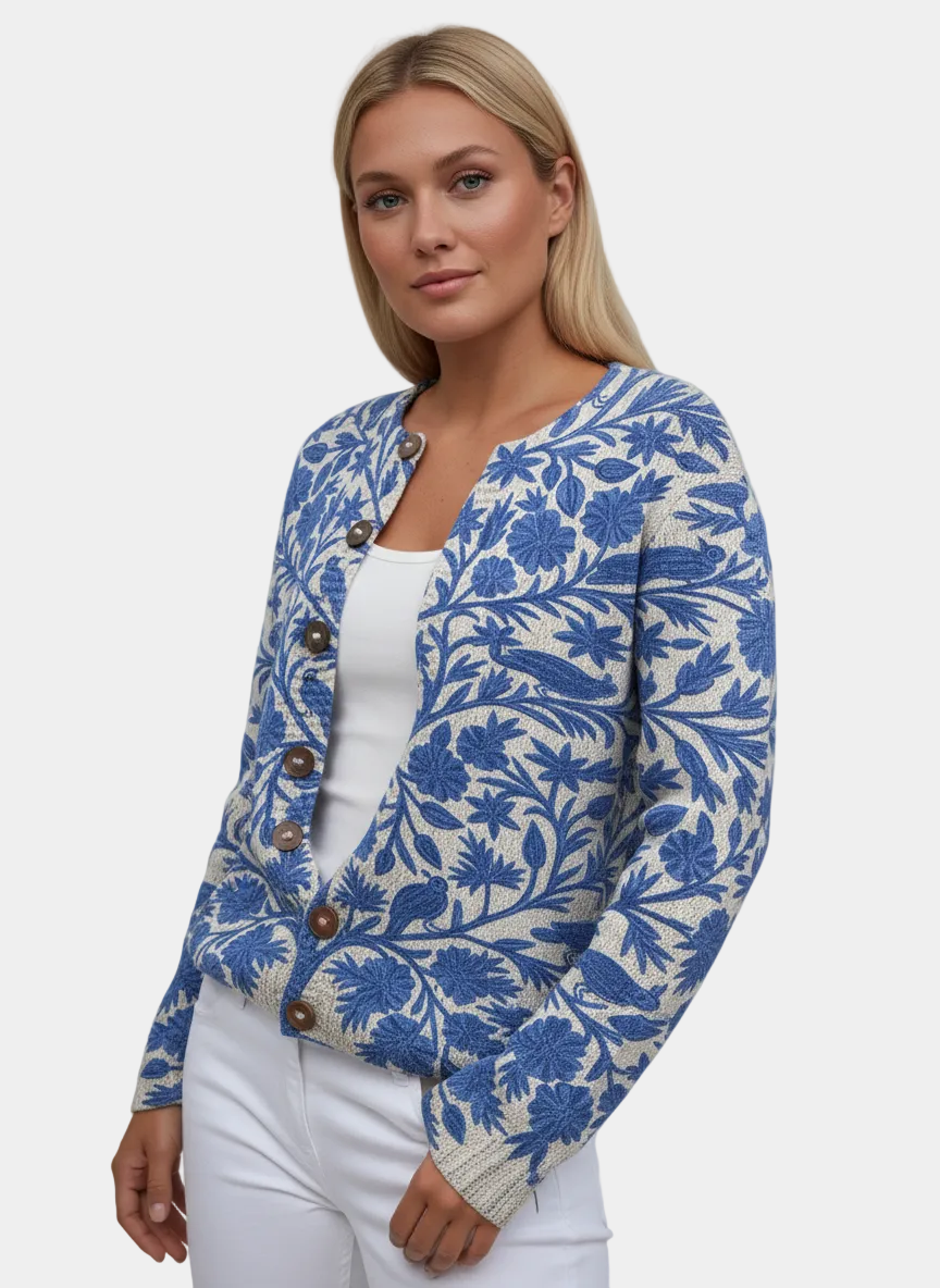 Kalina – Kardigan Damski z Otwartym Fasonem i Kieszeniami