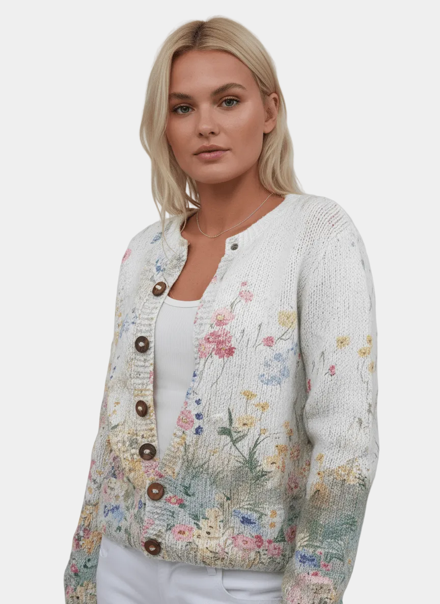 Kalina – Kardigan Damski z Otwartym Fasonem i Kieszeniami