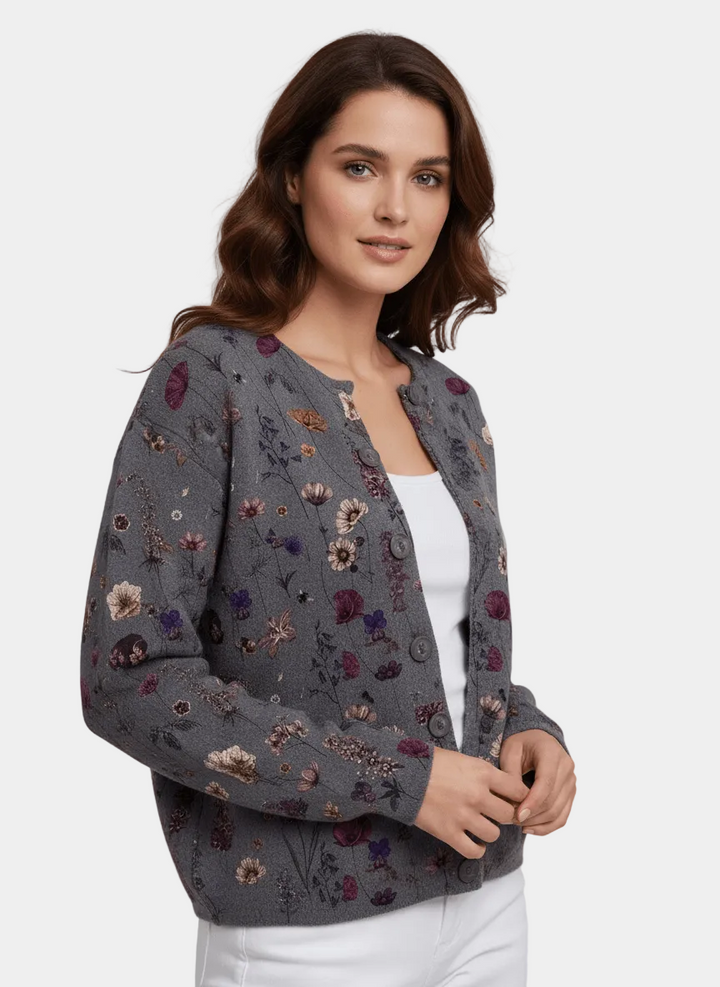 Kalina – Kardigan Damski z Otwartym Fasonem i Kieszeniami