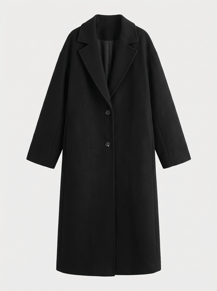 Karolina – Płaszcz Damski Klasyczny Dwurzędowy