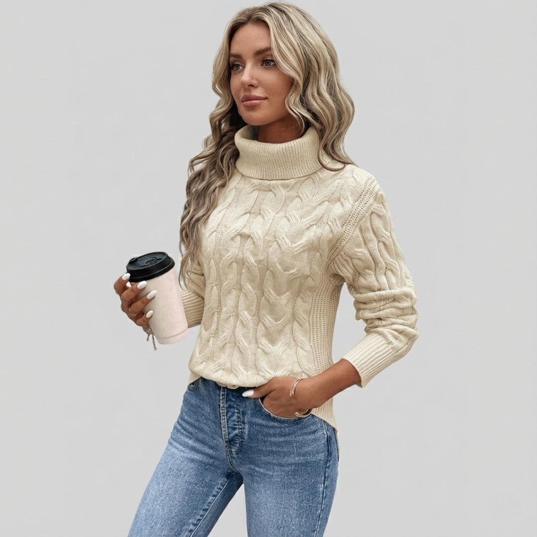 Magdalena – Sweter Damski z Dzianiny