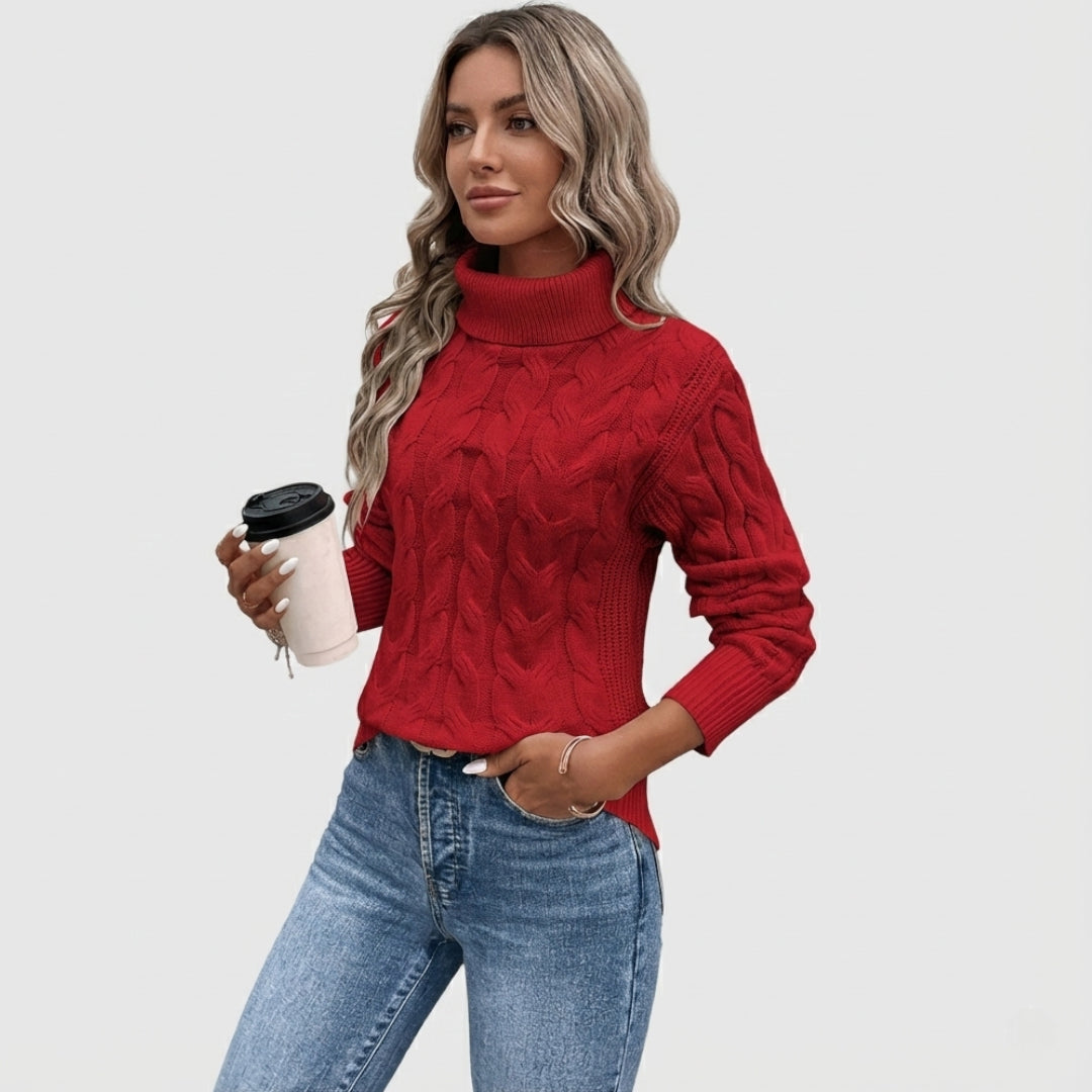 Magdalena – Sweter Damski z Dzianiny