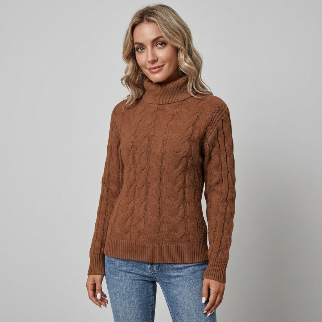 Magdalena – Sweter Damski z Dzianiny