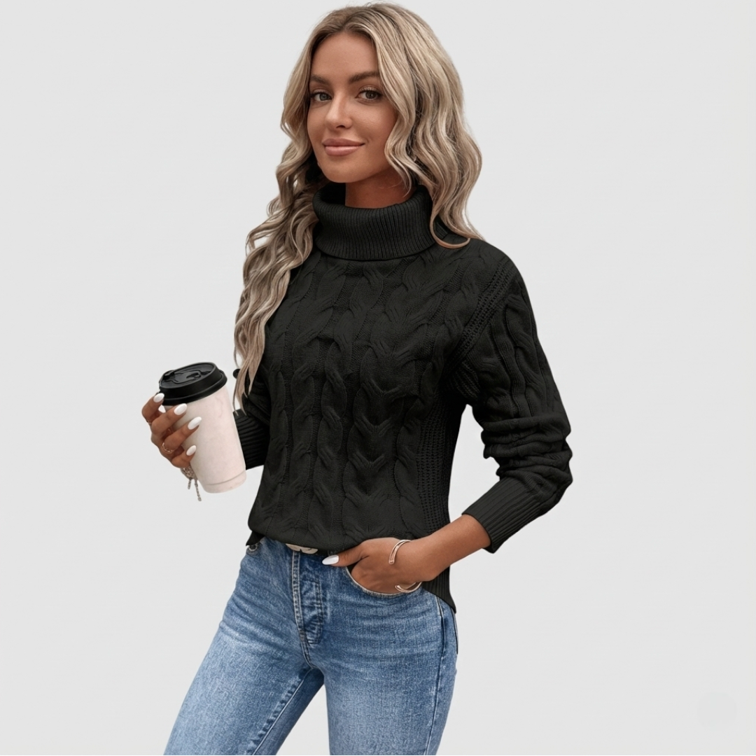 Magdalena – Sweter Damski z Dzianiny