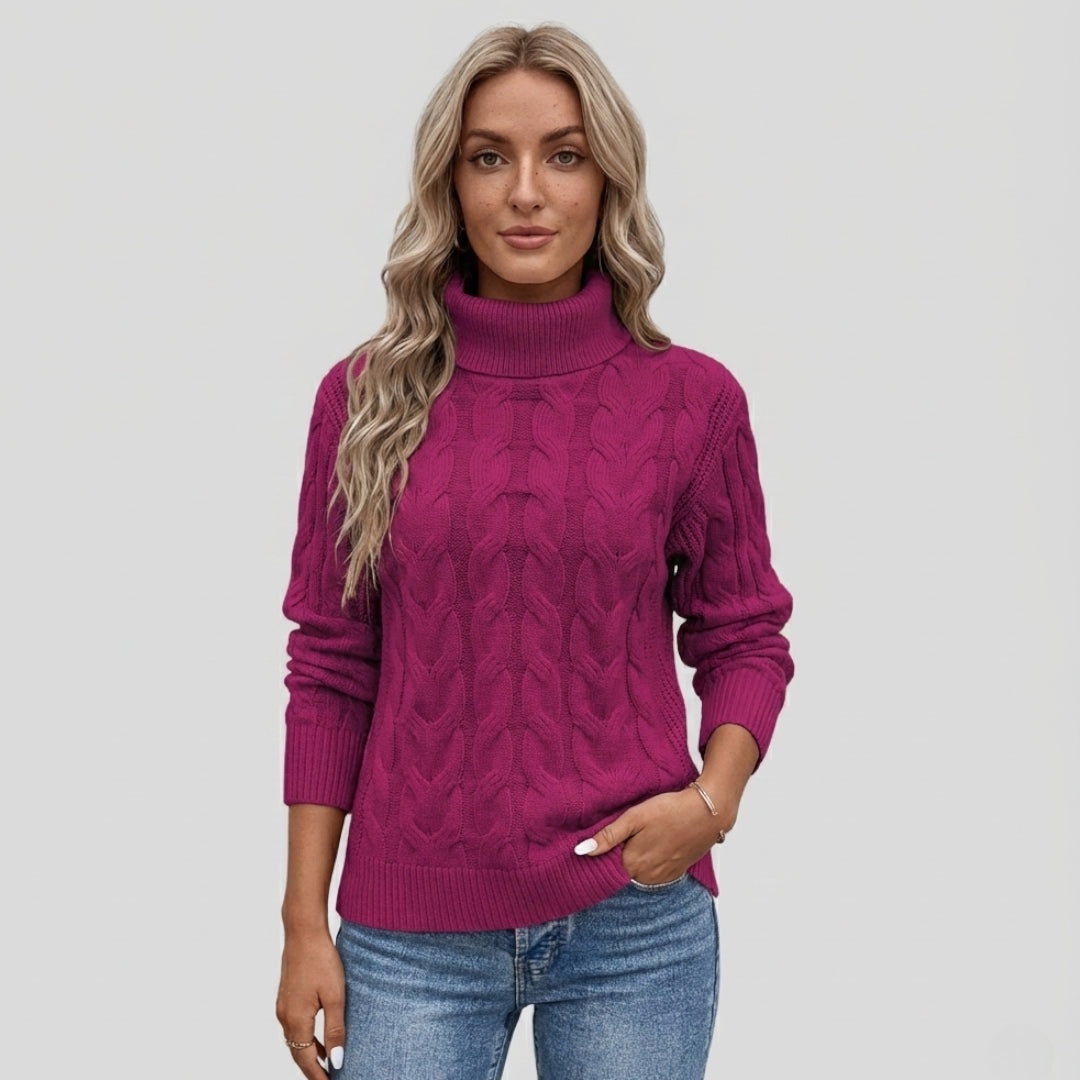 Magdalena – Sweter Damski z Dzianiny