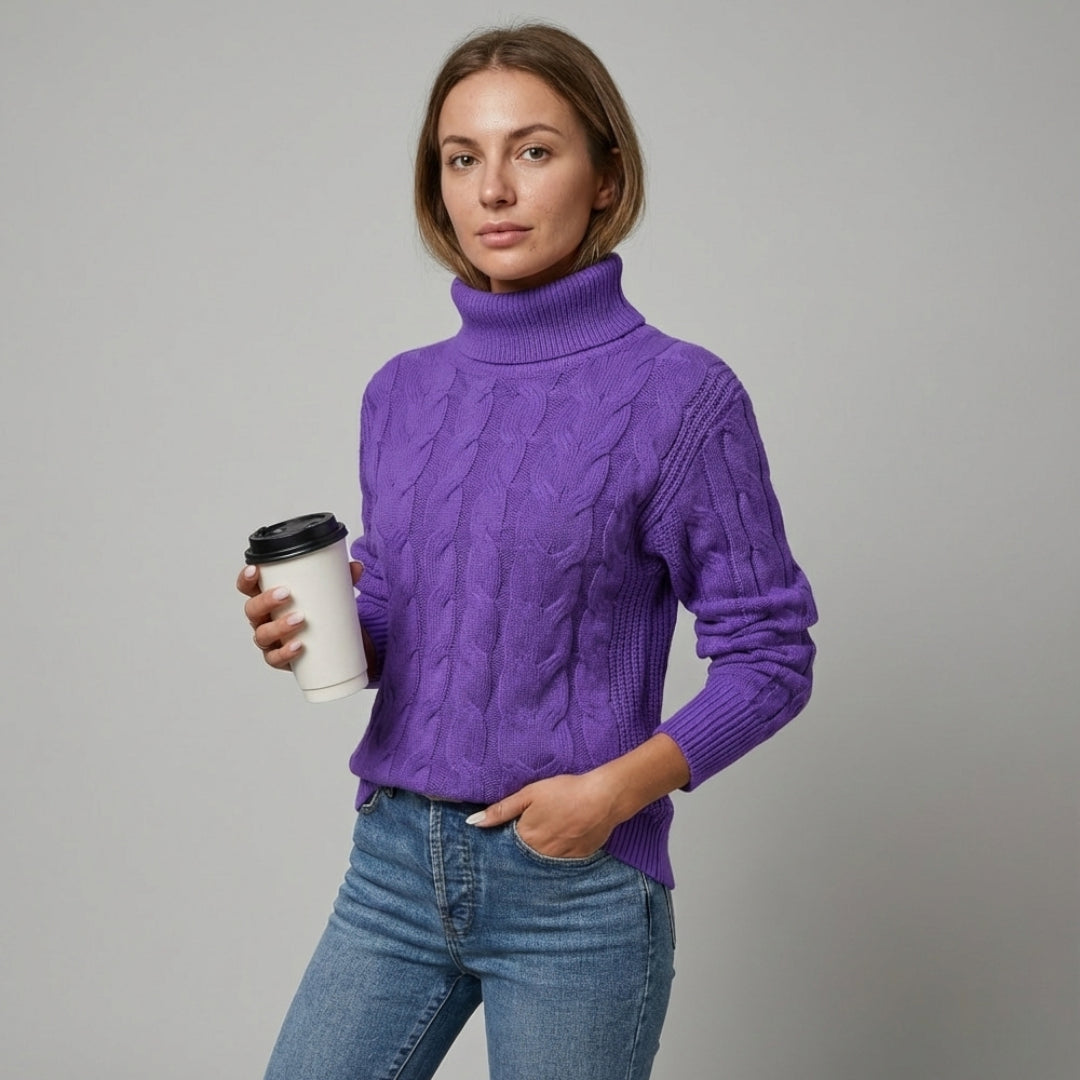 Magdalena – Sweter Damski z Dzianiny