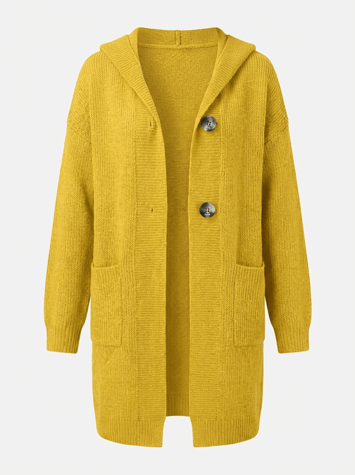 Natalia – Kardigan Damski Oversize z Kapturem